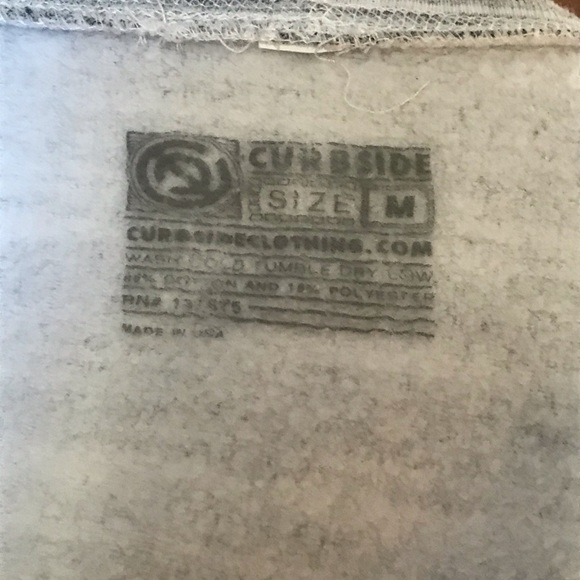 Curb Side Owl Wide Shoulder Sweatshirt. - Picture 5 of 5